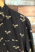 Chemise noire motif aigle (m) - Homme seconde main Simons   
