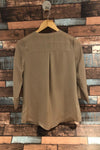 Blouse taupe (s) seconde main Reitmans 