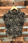 Chemise à nouer motif leopard (s) seconde main Dynamite 