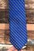 Cravate bleue et grise à carreaux - Homme seconde main Autres   