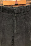 Pantalon noir en corduroy (xl) - Homme seconde main Simons 