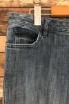 Jeans bleu jambe semi évasée (m) seconde main Michael Kors 