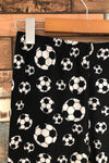 Legging noir motif ballons de soccer (xs) seconde main Cherie Bliss 