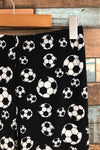 Legging noir motif ballons de soccer (xs) seconde main Cherie Bliss 