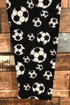 Legging noir motif ballons de soccer (xs) seconde main Cherie Bliss 