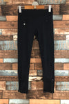 Legging noir zip aux chevilles (xs) seconde main Joe Fresh 