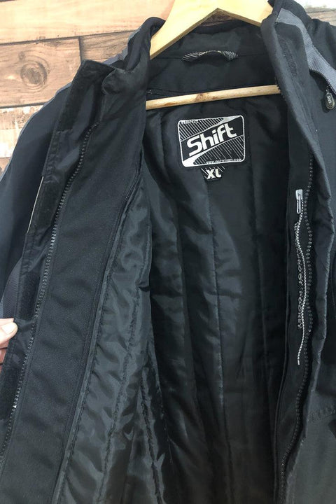Manteau de moto noir et gris (l/xl) seconde main Shift Street   