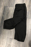 Pantalon 3/4 noir en nylon (l) seconde main Autres 