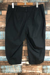 Pantalon 3/4 noir en nylon (l) seconde main Autres 