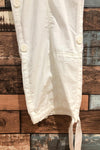 Pantalon blanc style cargo (l) seconde main Calvin Klein 