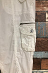 Pantalon blanc style cargo (l) seconde main Calvin Klein 