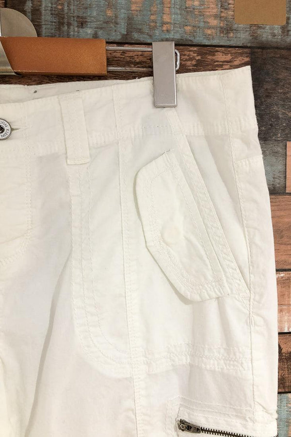 Pantalon blanc style cargo (l) seconde main Calvin Klein 