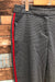 Pantalon motif pied de poule avec bande rouge (m) seconde main Autres   