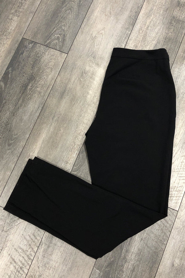 Pantalon noir avec détails métalliques (l) seconde main Reitmans 