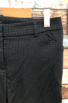 Pantalon noir avec petits motifs (m) seconde main Reitmans 