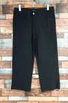 Pantalon noir en nylon (l) seconde main Point Zero 