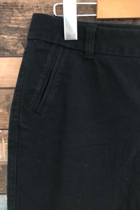 Pantalon noir jambe droite avec zip (s) seconde main GAP   