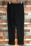 Pantalon noir jambe droite (m) seconde main S'nob de Noblesse 