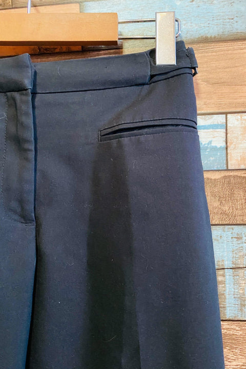 Pantalon noir jambe droite (s) seconde main H&M   