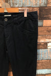 Pantalon noir zip or (l) seconde main Jacob Connexion 