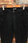 Pantalon noir zip or (l) seconde main Jacob Connexion 