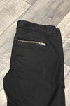 Pantalon noir zip or (l) seconde main Jacob Connexion 