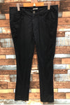Pantalon noir zip or (l) seconde main Jacob Connexion 