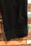 Pantalon court noir ample en corduroy (m) seconde main Jackpot 