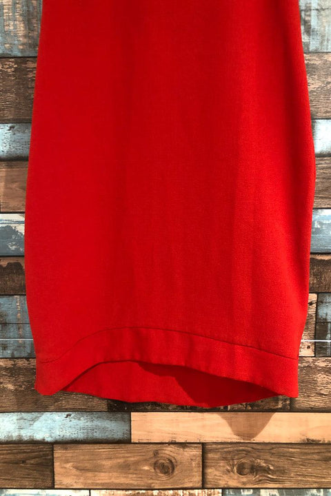 Robe ajustée rouge (xs) seconde main Top Shop   