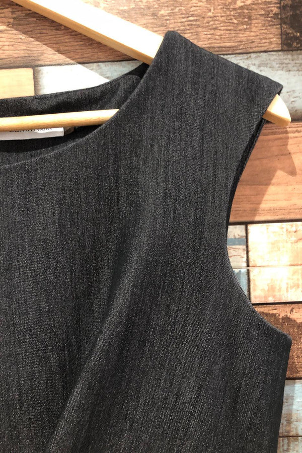 Robe gris chamoiré (m) seconde main Calvin Klein 
