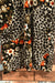 Robe motif fleurs et léopard (m) seconde main ESHA Design   