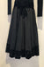 Robe noire côtelée avec velours (s) -Uptown Girl - La Penderie du Paradis 🕊
