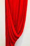 Robe maxi extensible rouge (l) seconde main 3R Streetwear 