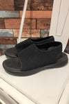 Sandales confortables noires (9.5) seconde main Autres 