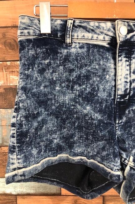 Short en jeans bleu délavé (l) seconde main H&M   