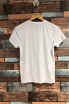 T-shirt blanc ''Gemini'' (s) seconde main Bluenotes 