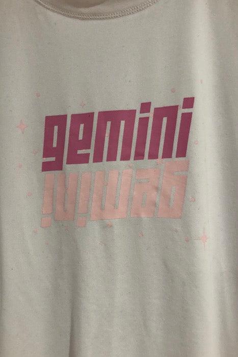 T-shirt blanc ''Gemini'' (s) seconde main Bluenotes   