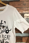 T-shirt blanc ''Let's Have a Great Summer'' (m) seconde main Autres 