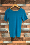 T-shirt turquoise en bamboo (s) seconde main Orange Fashion Village 