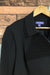 Veston noir texturé à l'avant (m) - Vivienne Tam - Friperie en ligne